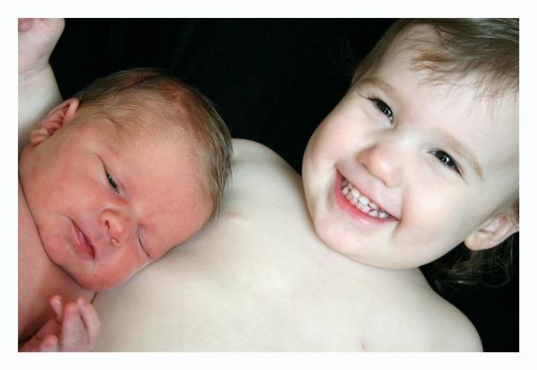 Look at the difference in their coloring.  Amazing.