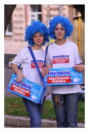 These are the Mentos girls.