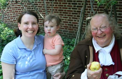 With Ben Franklin.  And here I thought he was dead...