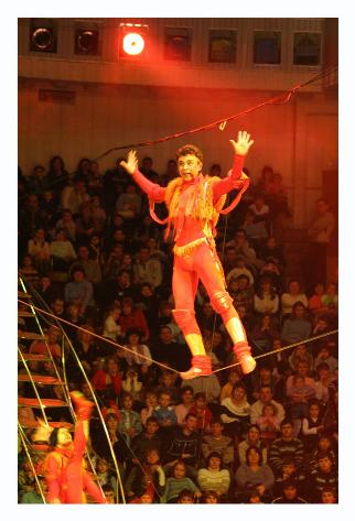 The tightrope walker.