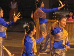 We got to see a cultural show.