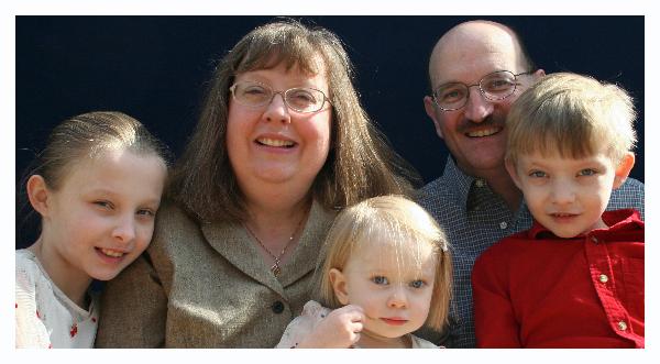 The whole family.